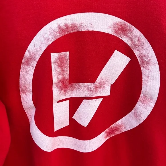 twenty one pilots Vessel Era Red Crew Sweatshirt [RARE]
